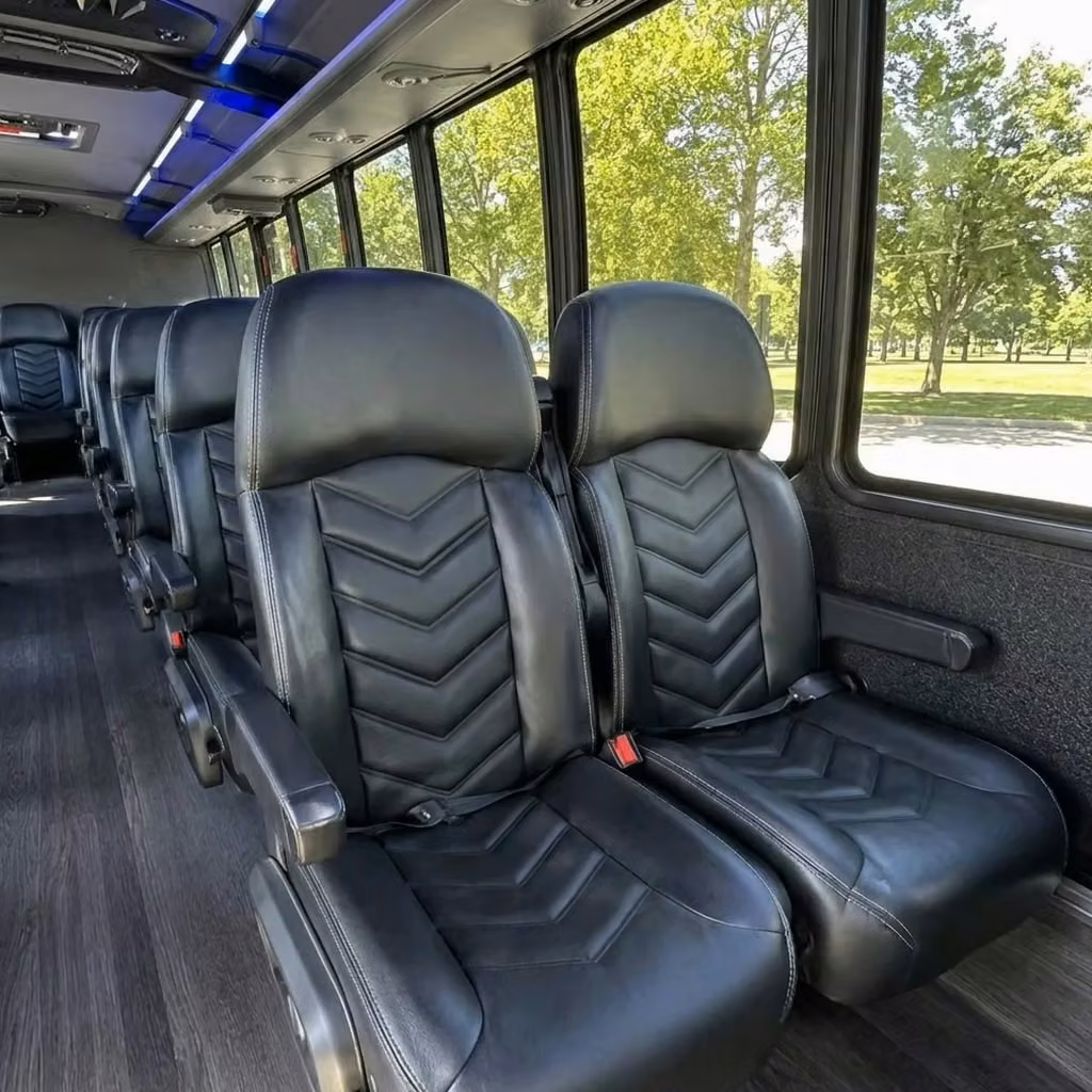 dalton 28 passenger minibus seating