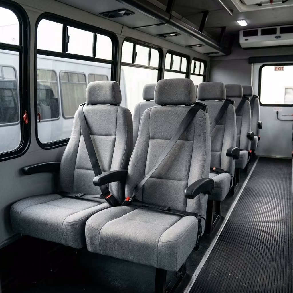 dalton 35 passenger minibus reclining seats