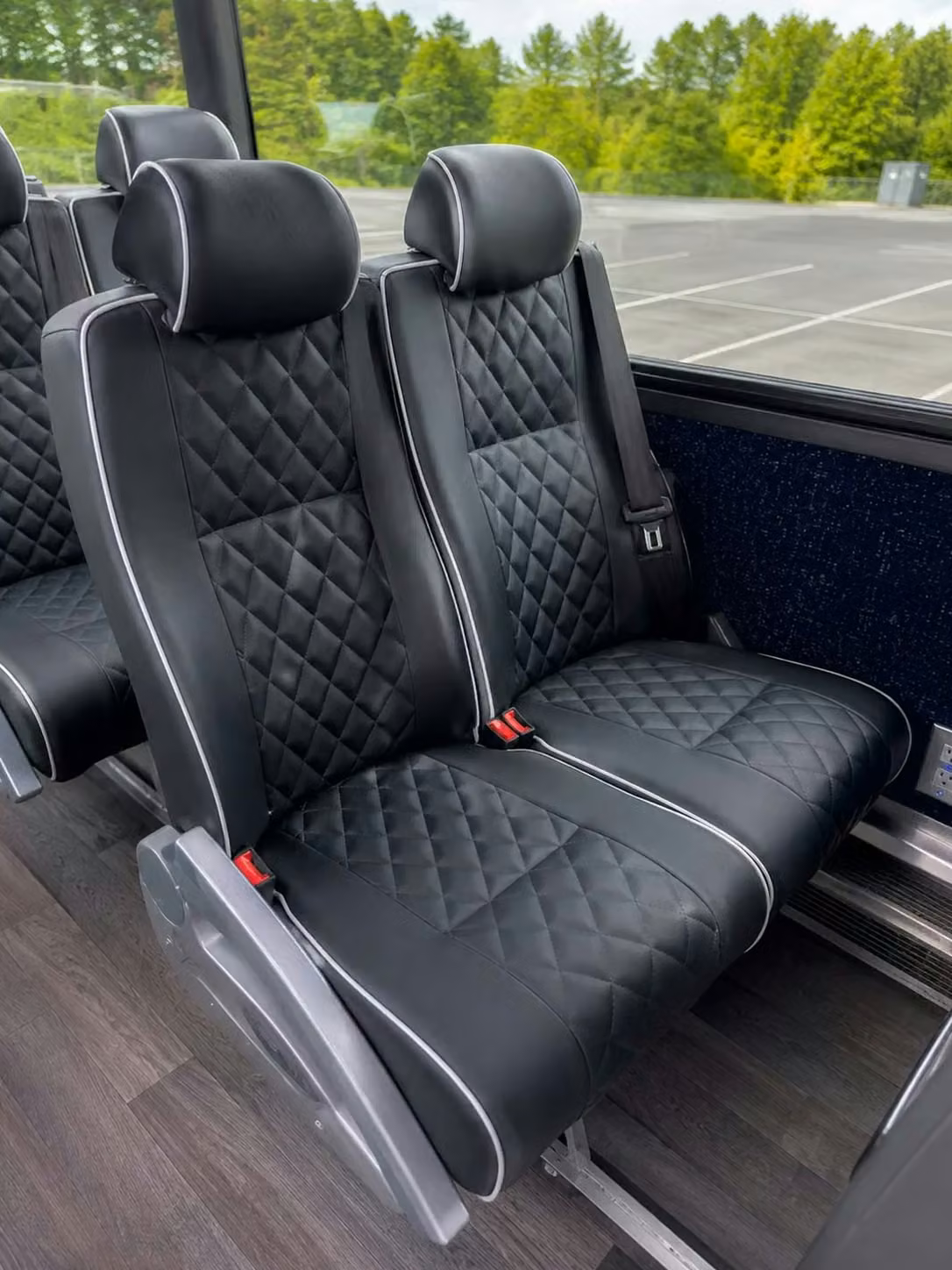 dalton 56 passenger charter bus reclining seats