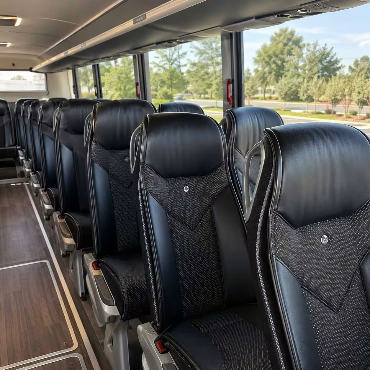 dalton charter bus interior 2
