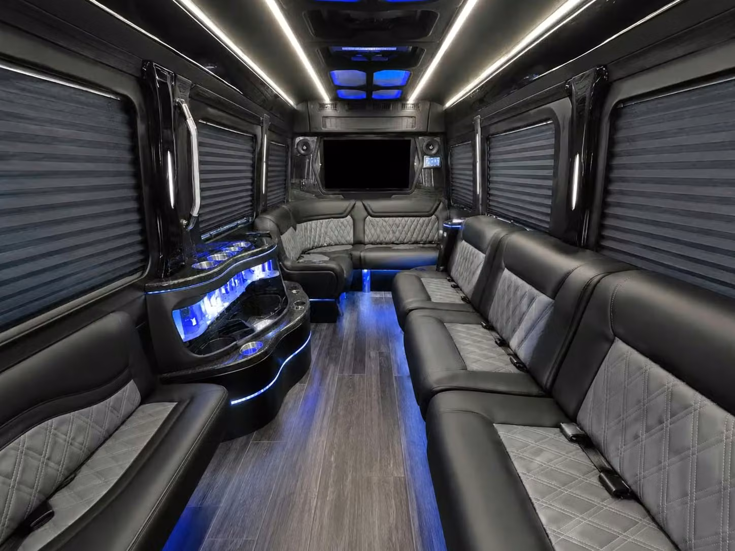 dalton concert shuttle buses between hotels and venues