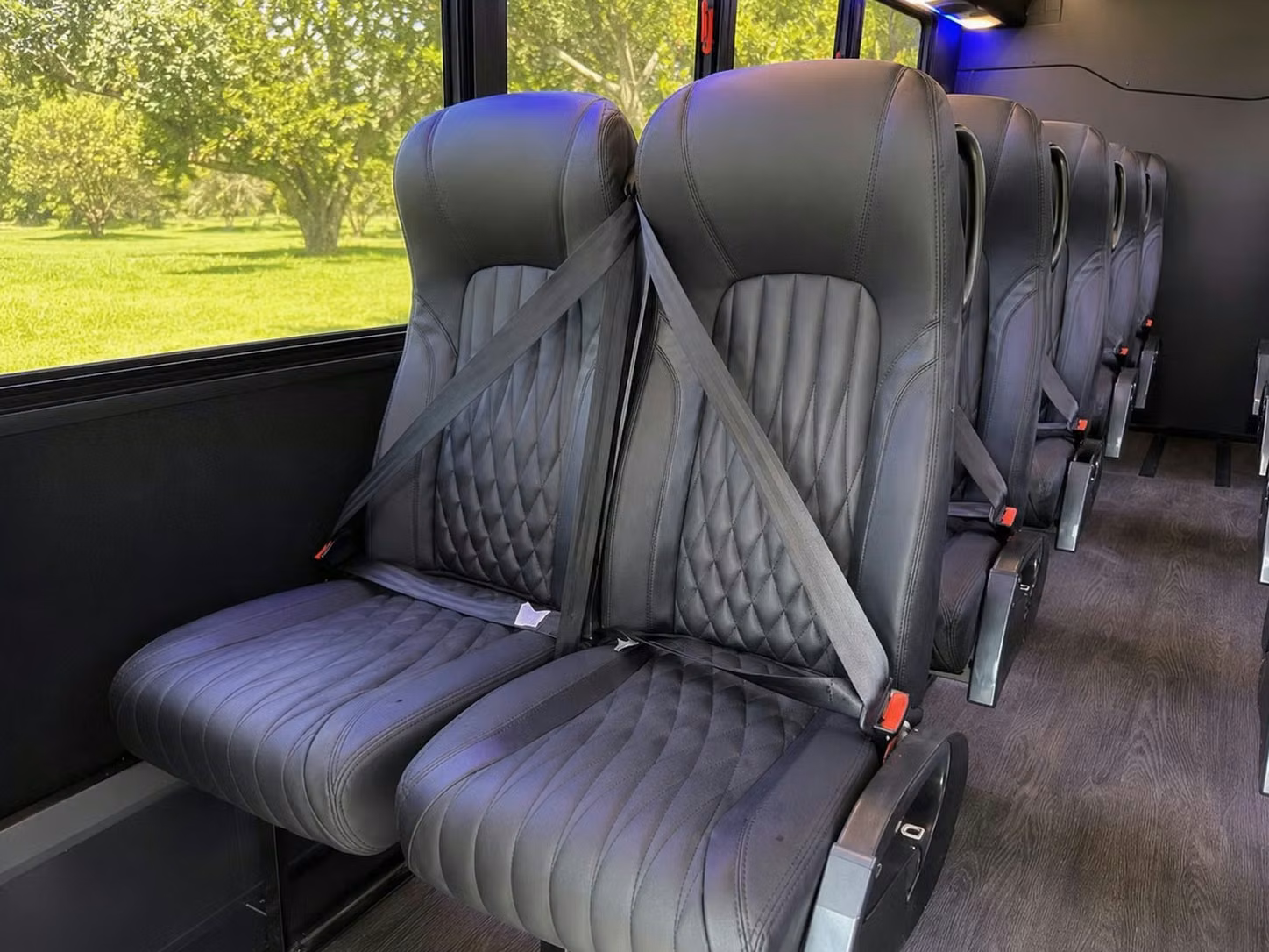 20 passenger minibus inside